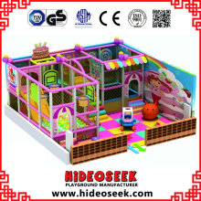 Reizende rosa Kinder Indoor Soft Playground für Shop